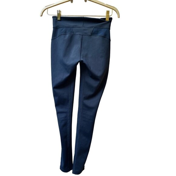 Uniqlo teal green blue workout yoga running full length leggings pants Sz medium - Picture 2 of 8